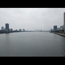 Blick von der Hàn-Brücke (Cầu Sông Hàn) flussaufwärts